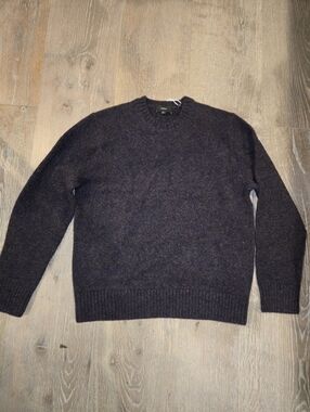 Men's Crewneck Wool Blend Sweater